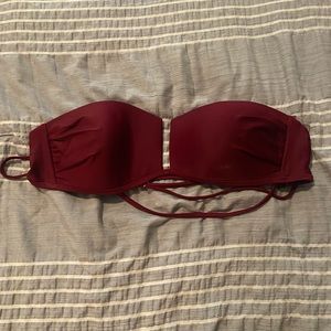 Aerie bandeau swim top